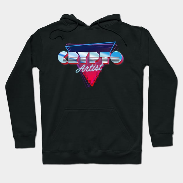 non fungible cryptoartist Hoodie by opippi